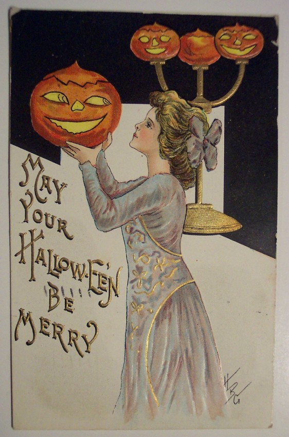 Ilustracion vintage Halloween 142