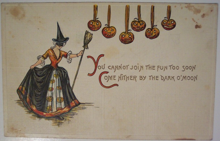Ilustracion vintage Halloween 150