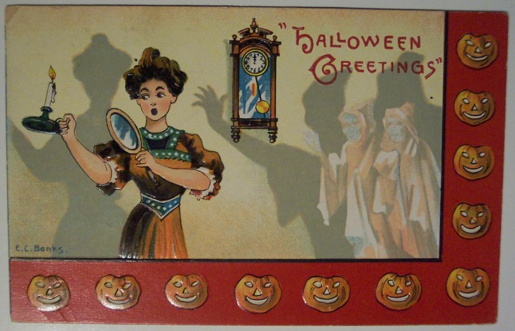 Ilustracion vintage Halloween 154