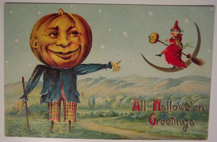 Ilustracion vintage Halloween 166