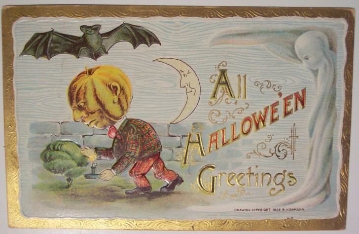 Ilustracion vintage Halloween 171