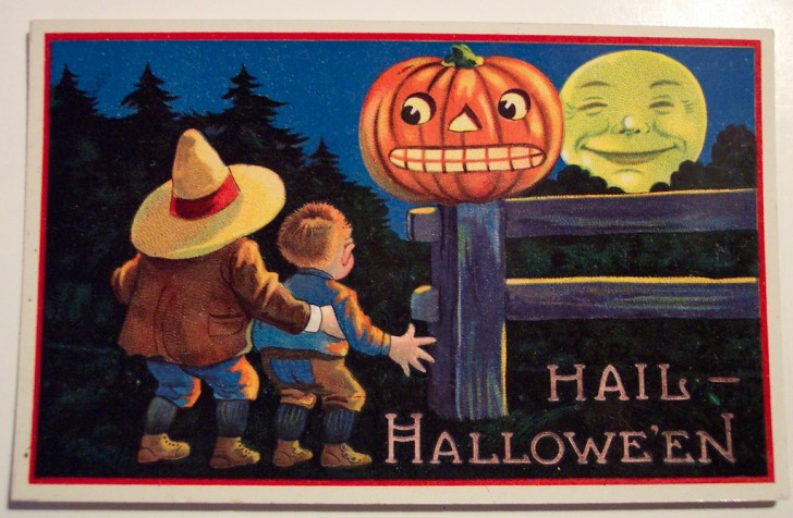 Ilustraciones Halloween antiguas 132