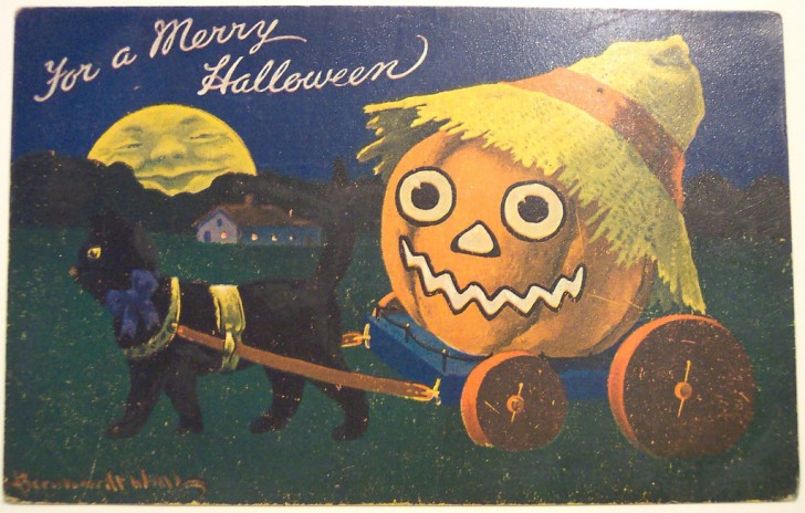 Ilustraciones vintage Halloween 133