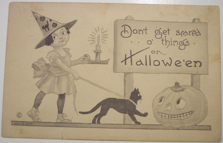 Ilustraciones vintage Halloween 139