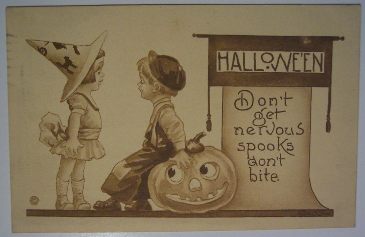 Ilustraciones vintage Halloween 140