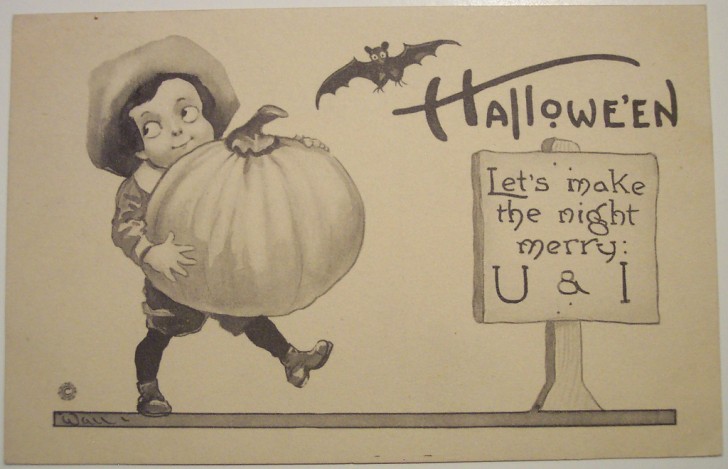 Ilustraciones vintage Halloween 141