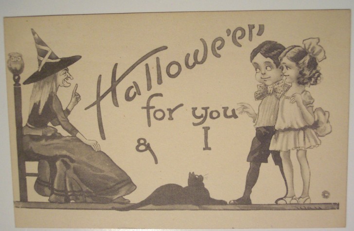 Ilustraciones vintage Halloween 147