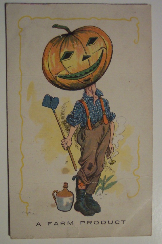 Postal Halloween retro 094