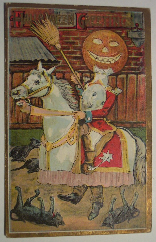 Postales Halloween retro 079