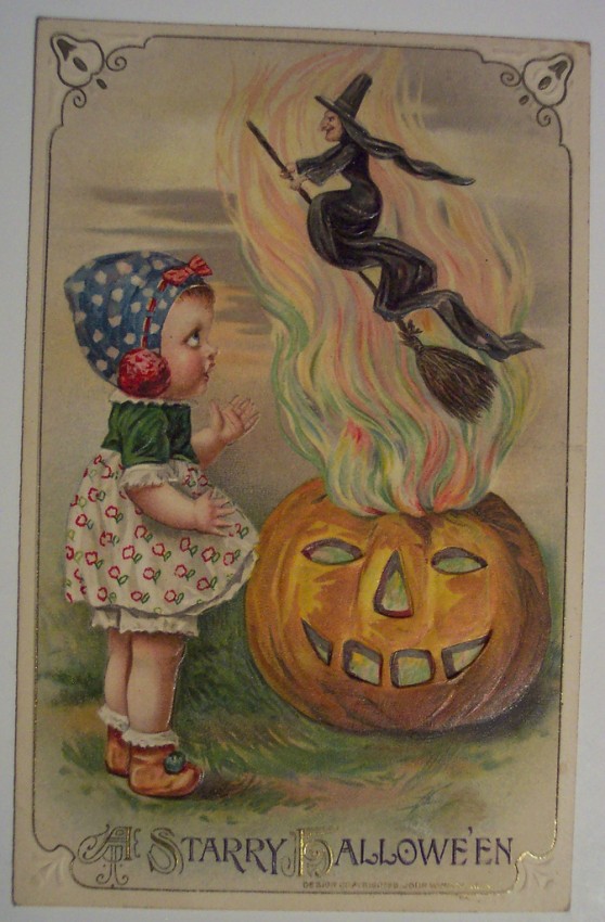 Postales Halloween retro 128