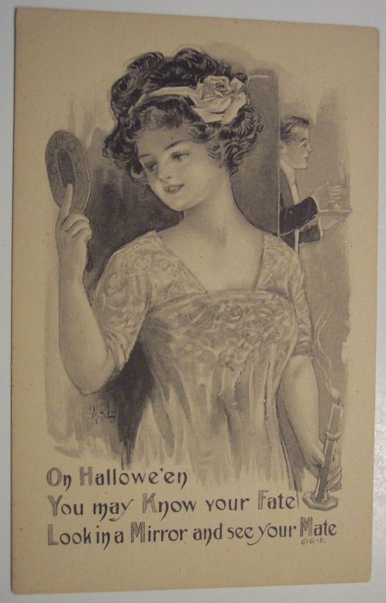 Postales Halloween retro 146