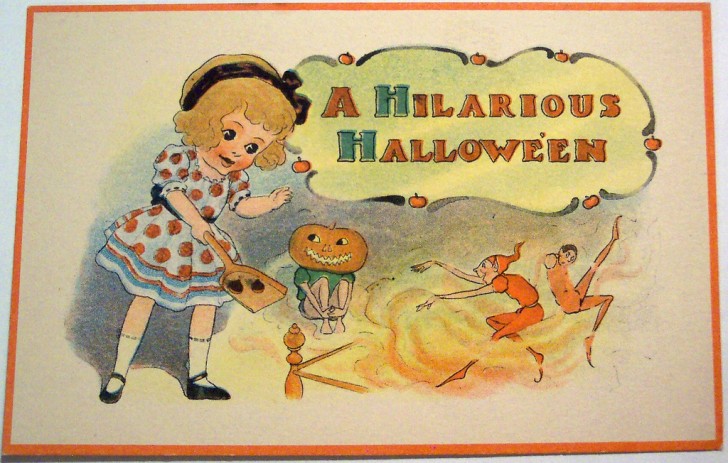 Postales Halloween vintage 076