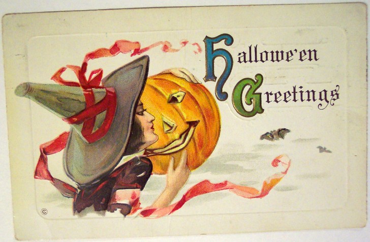 Postales Halloween vintage 078