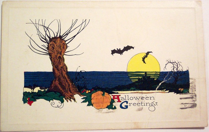 Postales Halloween vintage 092