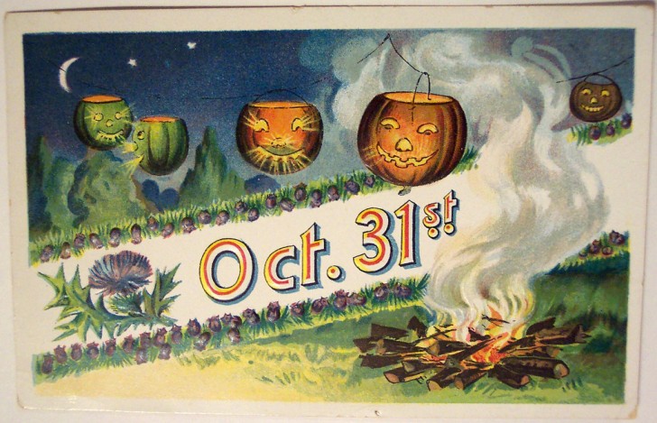 Postales Halloween vintage 127