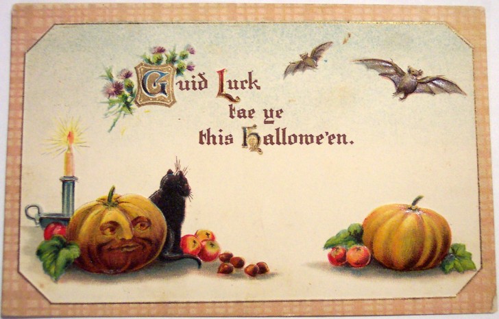 Postales Halloween vintage 129
