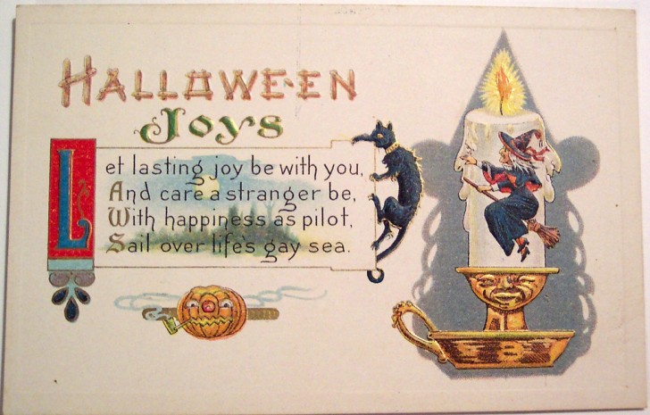 Postales Halloween vintage 134