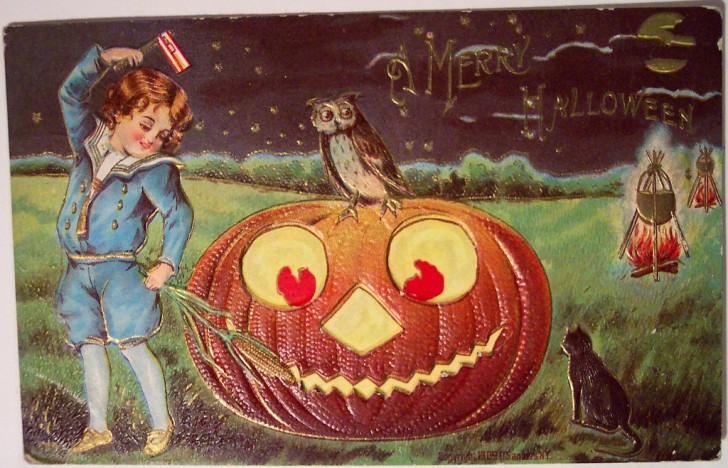 Postales Halloween vintage 139
