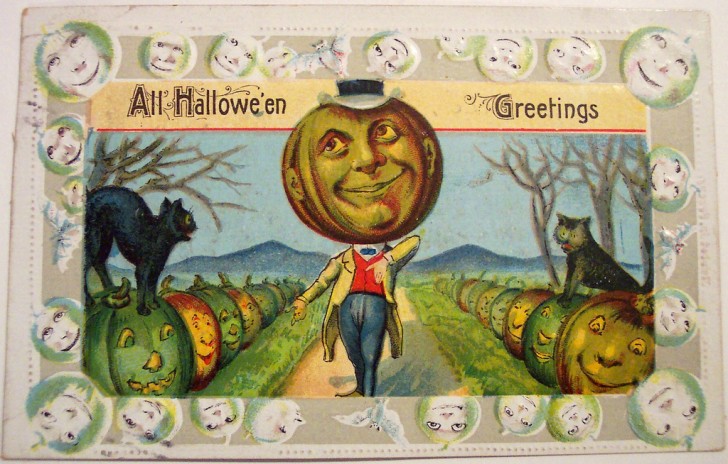 Postales Halloween vintage 145