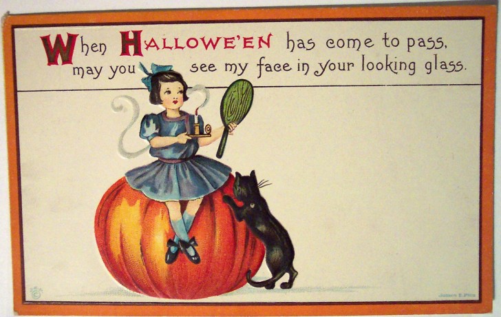 Postales Halloween vintage 150