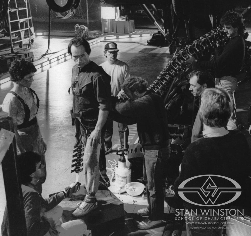 Aliens making of