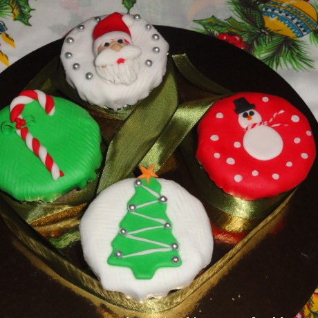 cupcake navidenos
