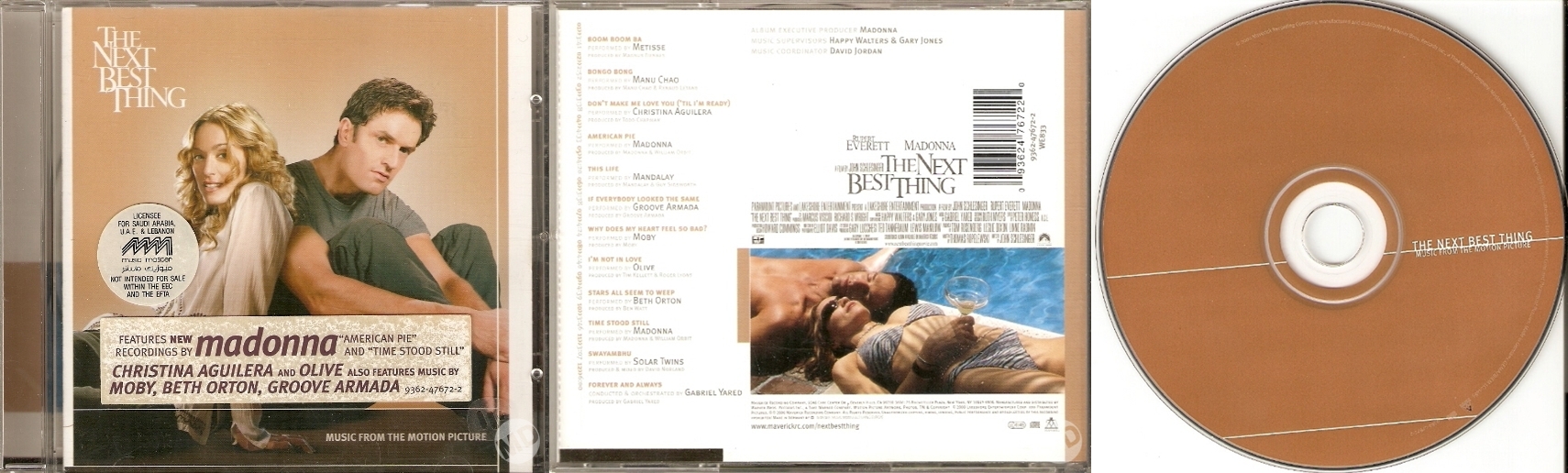 madonna the next best thing soundtrack cd arabia