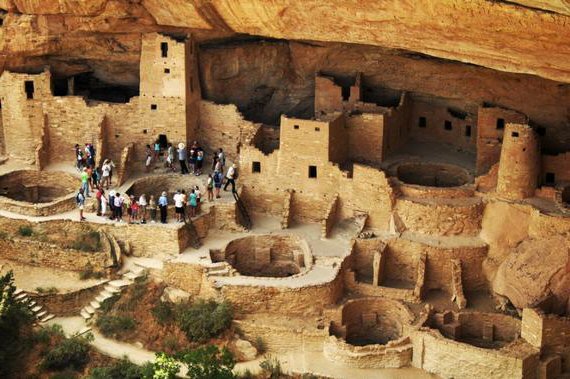 Palacio Acantilado anasazi Mesa Verde