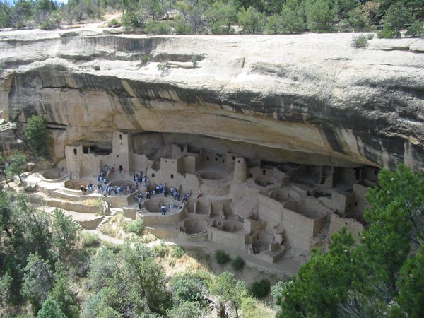 Palacio Acantilado anasazi Parque Nacional de Mesa Verde