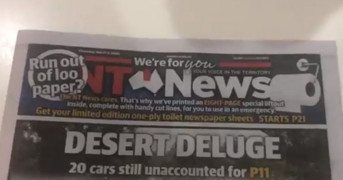 nt news papel higienico coronavirus