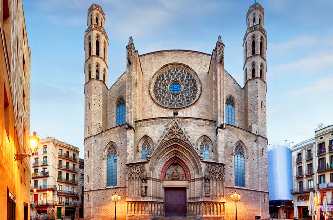 basilica santa maria del mar barcelona